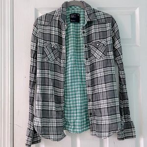 American Eagle Light Flannel Shirt